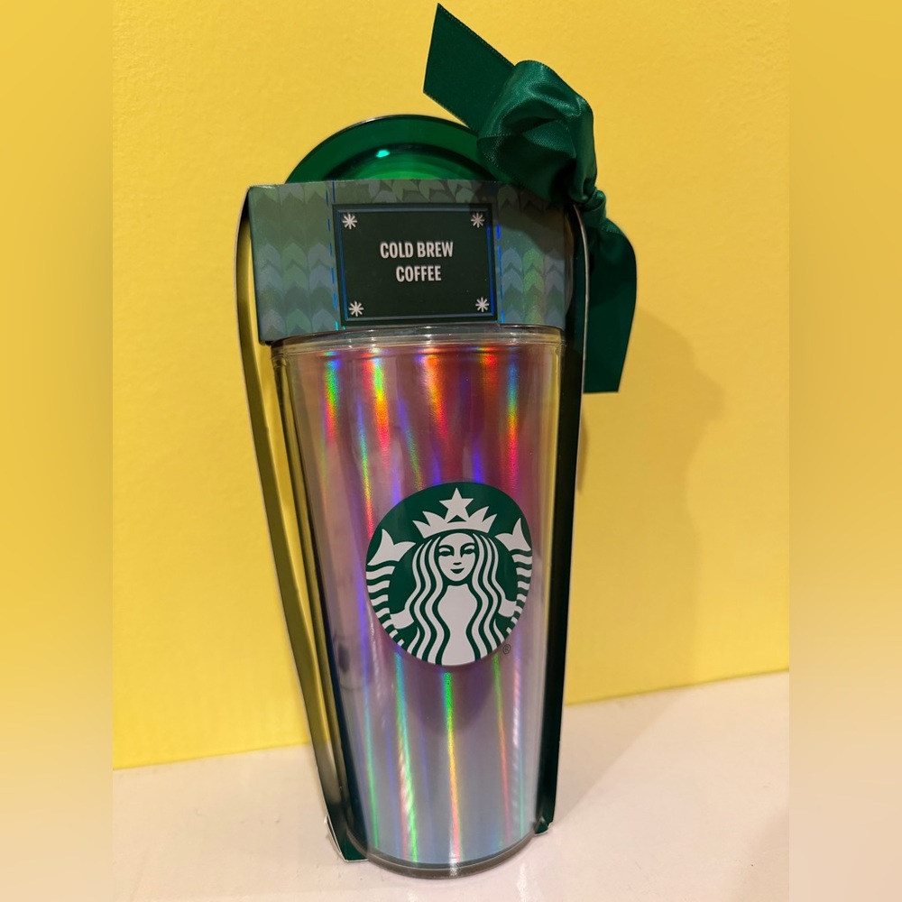 Brand NEW Starbucks cup with straw